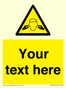 Custom Noise Hazard Sign